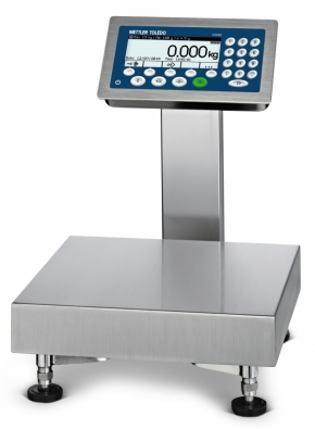 Wägeterminal und Spalte nahtlos miteinander verschweißt, keine offenen Kabel