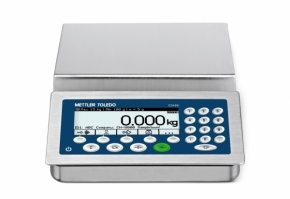 Robust, compact, portable: weighing platform with front fix-mounted terminal